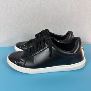 Men's Black Nordstrom Rack Low-Top Sneakers with White Sole